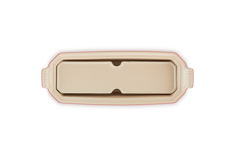 Le Creuset Pastetenform mit Presse aus Steinzeug Speichern exportieren