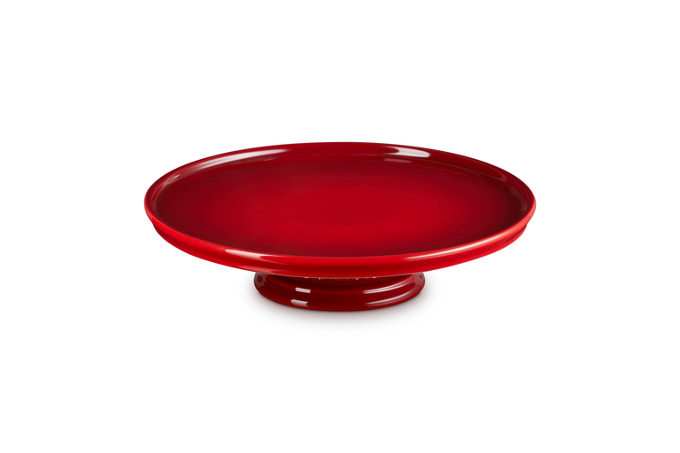 Le Creuset Tortenplatten mit Fuß aus Steinzeug