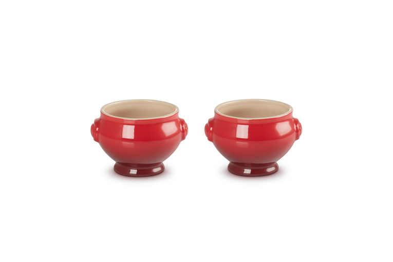Le Creuset 2er-Set Suppenterrine aus Steinzeug