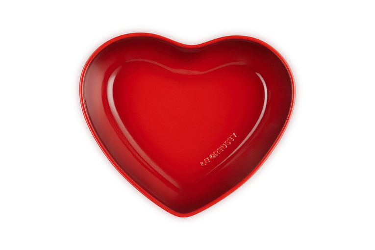 Le Creuset Servierschale in Herzform aus Steinzeug Hotsell