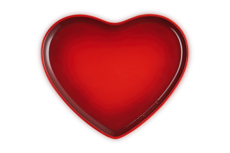 Le Creuset Servierplatte in Herzform aus Steinzeug Meist gekauft