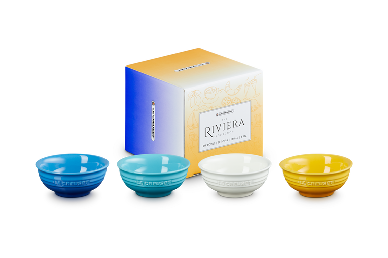 Le Creuset Mini-Schälchen 4er-Set, Riviera