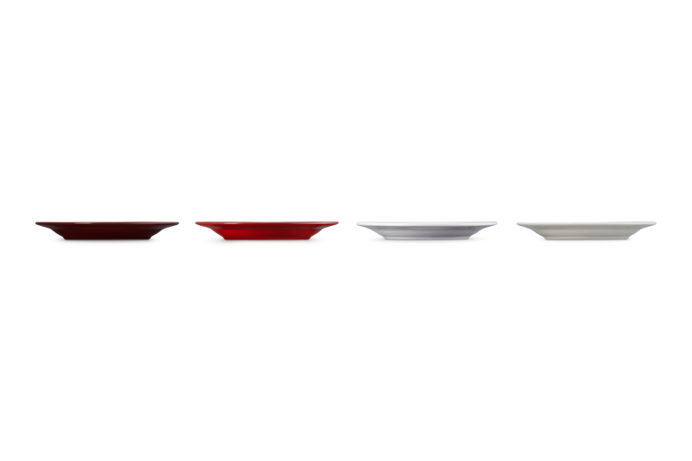 Le Creuset 4er-Set Vorspeisenteller Petits Fours aus Steinzeug Fabrikpreis