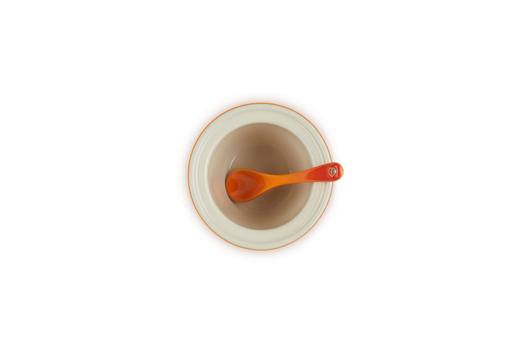Le Creuset Serviertöpfchen mit Löffel aus Steinzeug Großer Ausverkauf