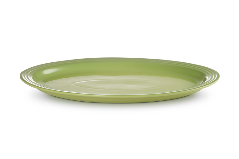 Le Creuset Große ovale Servierplatte aus Steinzeug