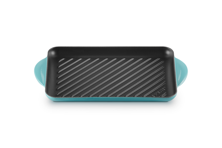 Le Creuset Rechteckige Grillplatte aus Gusseisen Osterangebot