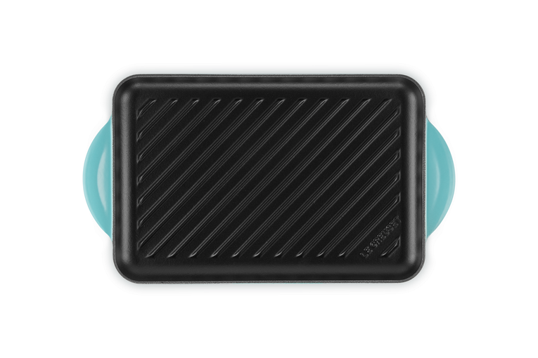 Le Creuset Rechteckige Grillplatte aus Gusseisen Osterangebot