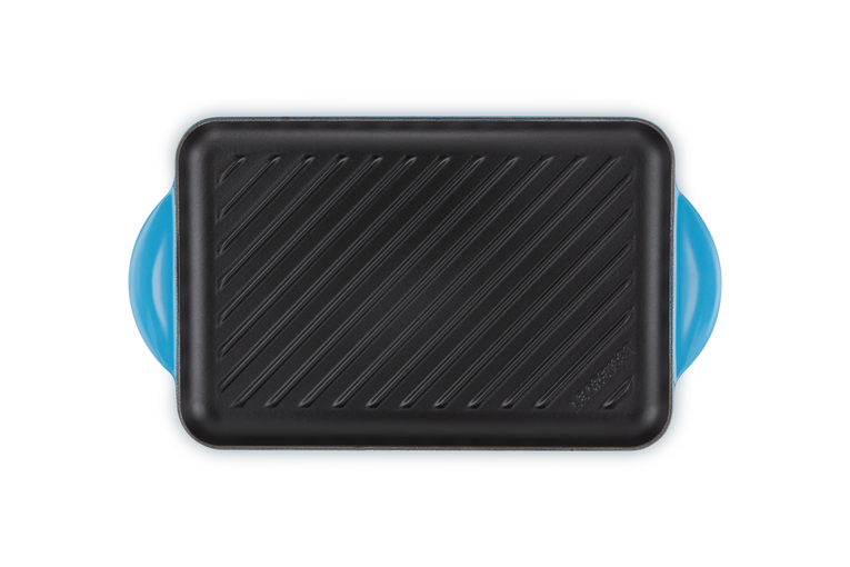 Le Creuset Rechteckige Grillplatte aus Gusseisen Muttertagsangebot