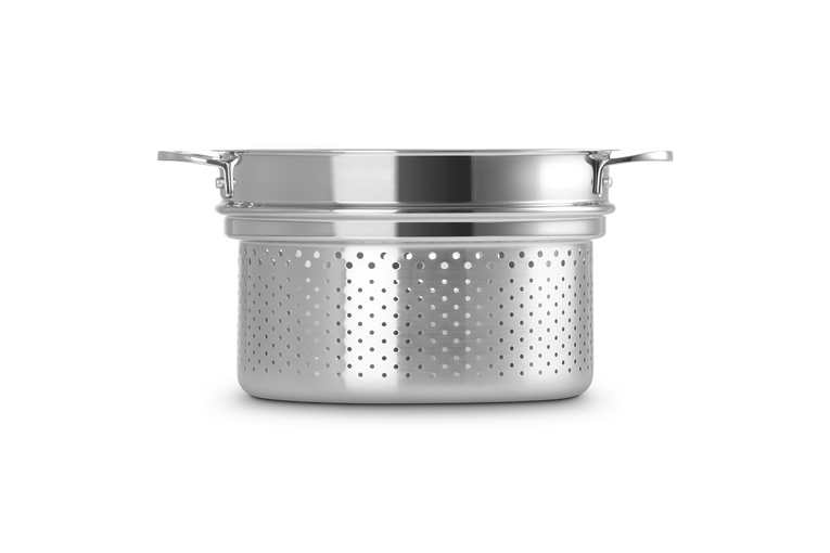 Le Creuset Pastaeinsatz aus 3-ply PLUS Edelstahl Jubiläumsangebot