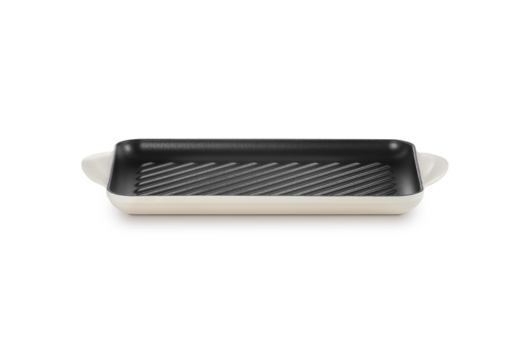 Le Creuset Rechteckige Grillplatte aus Gusseisen