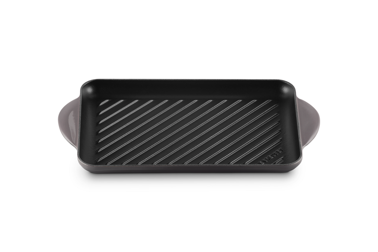 Le Creuset Rechteckige Grillplatte aus Gusseisen Neueste Mode