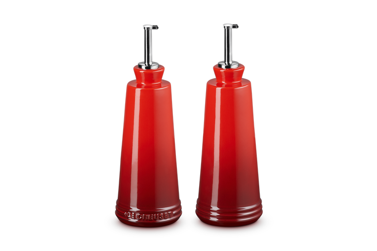 Le Creuset Öl und Essig Set Signature aus Steinzeug