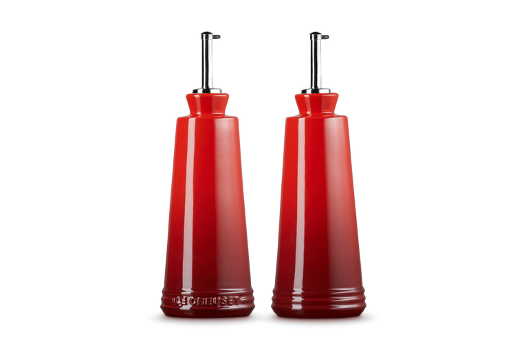 Le Creuset Öl und Essig Set Signature aus Steinzeug Tiefpreis