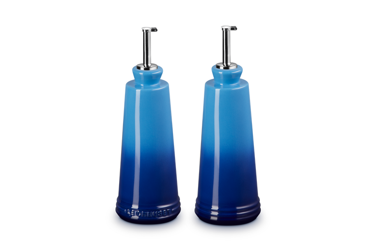 Le Creuset Öl und Essig Set Signature aus Steinzeug