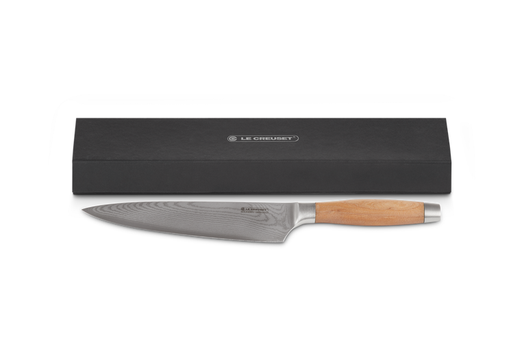 Le Creuset Kochmesser mit Olivenholzgriff Speichern exportieren