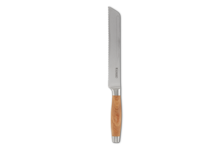 Le Creuset Brotmesser mit Olivenholzgriff