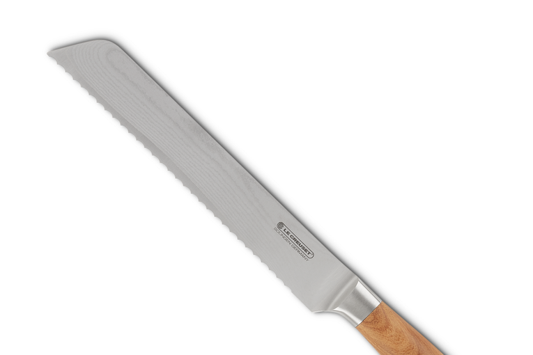 Le Creuset Brotmesser mit Olivenholzgriff Limitierter Zeitrabatt