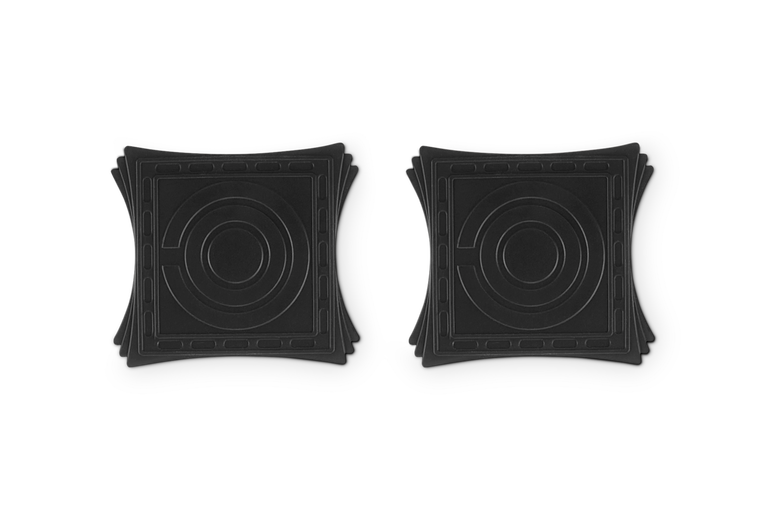 Le Creuset 2er-Set magnetische Untersetzer Rabatt