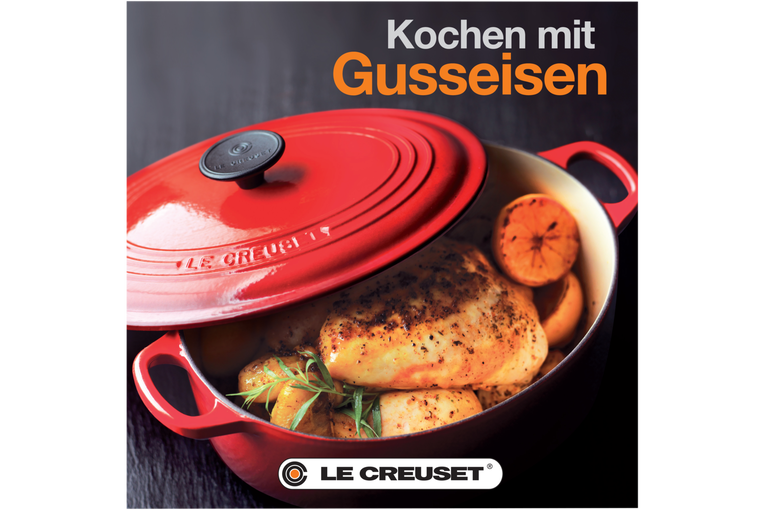 Le Creuset Gusseisen Kochbuch - Deutsch Weihnachtsangebot