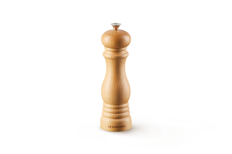 Le Creuset Pfeffermühle aus Buchenholz