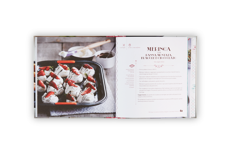 Le Creuset Backideen Backbuch - Italienisch Zeitlich begrenztes Angebot