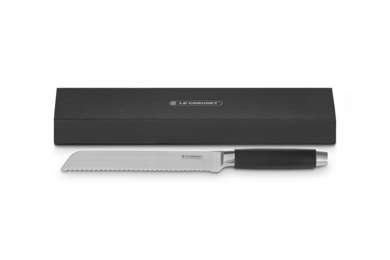 Le Creuset Brotmesser mit schwarzem Griff Sonderangebote