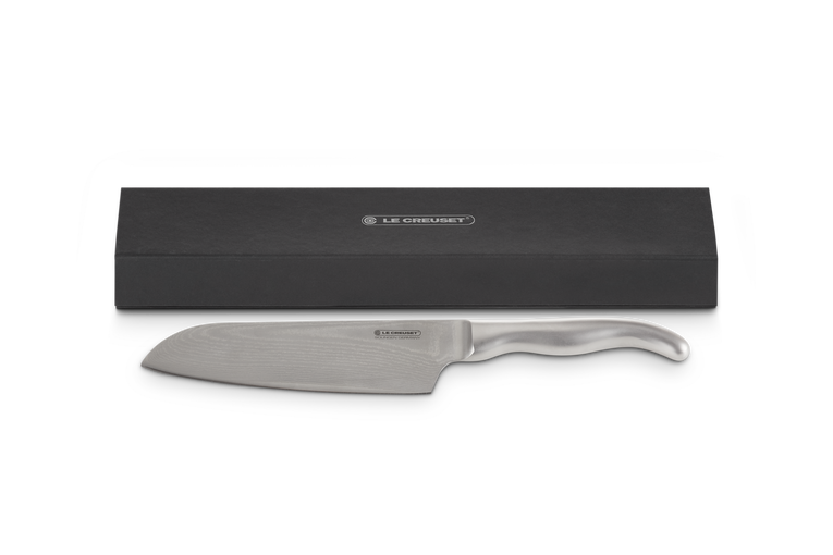 Le Creuset Santokumesser mit Edelstahlgriff Neueste Stile