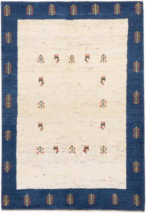 Nain Trading Perser Gabbeh Loribaft Atash 146 x 102 zollfrei