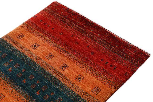 Nain Trading Perser Gabbeh Loribaft Nowbaft 85 x 59 Letzter Tag