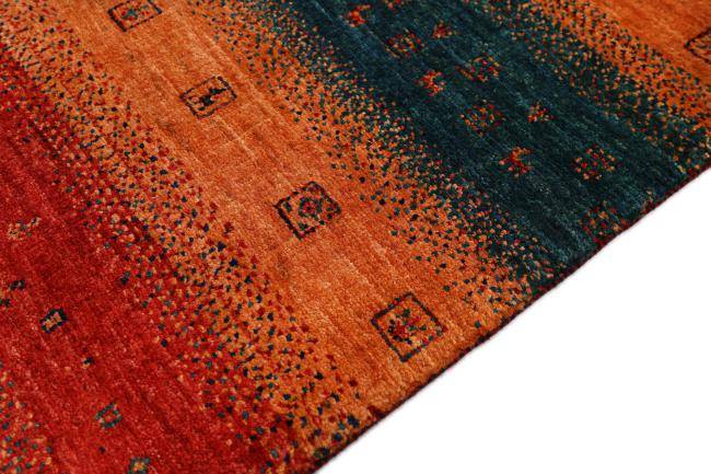 Nain Trading Perser Gabbeh Loribaft Nowbaft 85 x 59 Letzter Tag