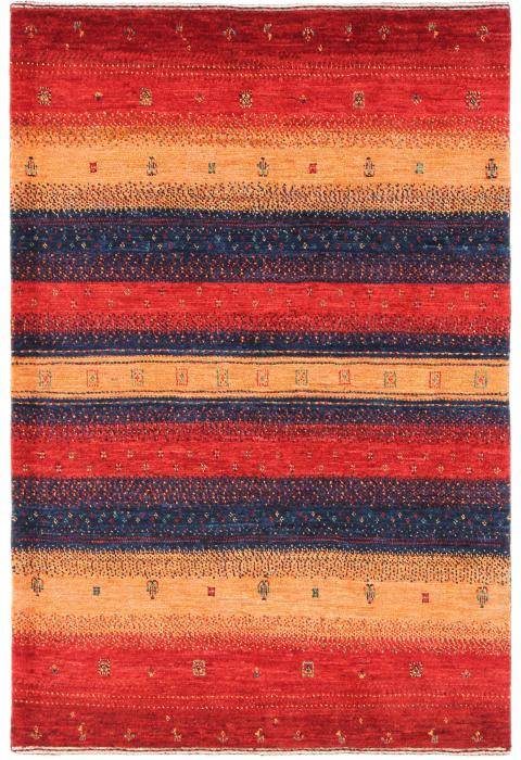 Nain Trading Perser Gabbeh Loribaft Atash 123 x 81 im Angebot