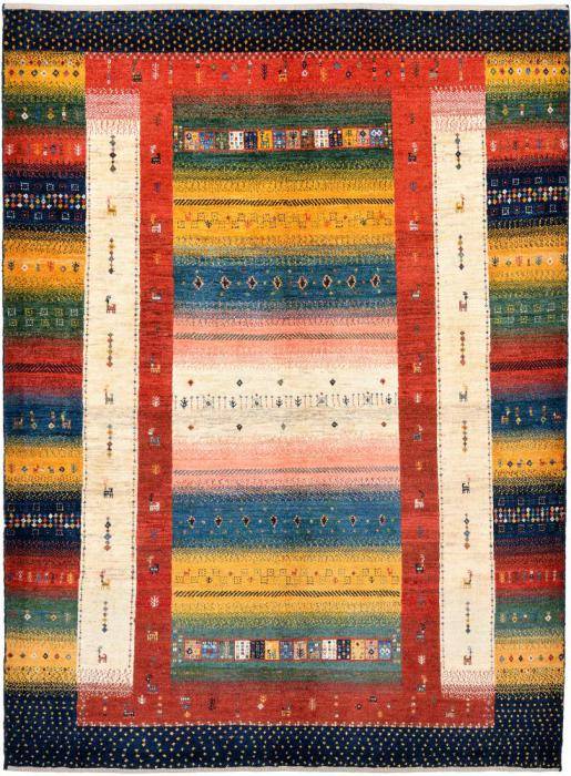 Nain Trading Perser Gabbeh Loribaft 207 x 153 Jubiläumsangebot