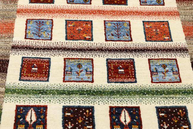 Nain Trading Perser Gabbeh Loribaft Nature 130 x 83 VIP-Rabatte