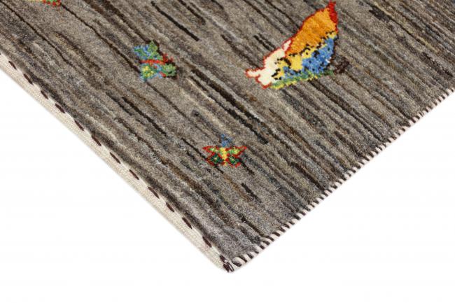 Nain Trading Perser Gabbeh Loribaft Nature 95 x 65 50% Rabatt mit kostenlosem Versand