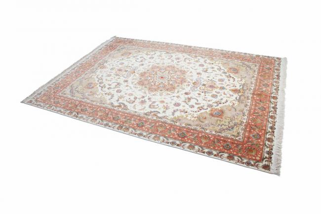 Nain Trading Täbriz 50Raj Seidenkette 403 x 299 Kostenloser Versand