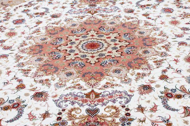 Nain Trading Täbriz 50Raj Seidenkette 403 x 299 Kostenloser Versand