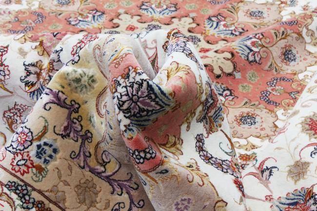 Nain Trading Täbriz 50Raj Seidenkette 403 x 299 Kostenloser Versand