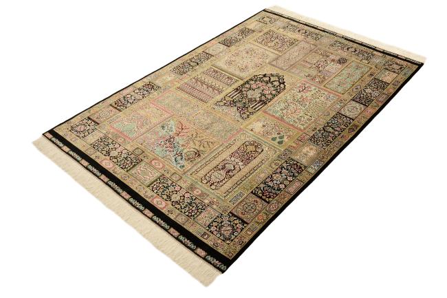 Nain Trading Ghom Seide Signiert 158 x 100 Begrenzte Freigabe