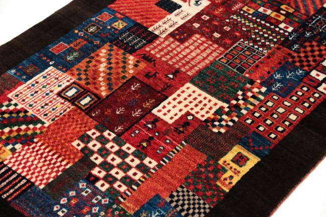 Nain Trading Perser Gabbeh Loribaft Nowbaft 126 x 85 Rabatte dieses Monats