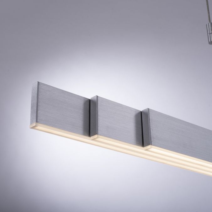 Paul Neuhaus Paul Neuhaus PURE MOTO e-SLIDE® aluminium elektrisch ausfahrbar Pendelleuchte Clearance-Verkauf