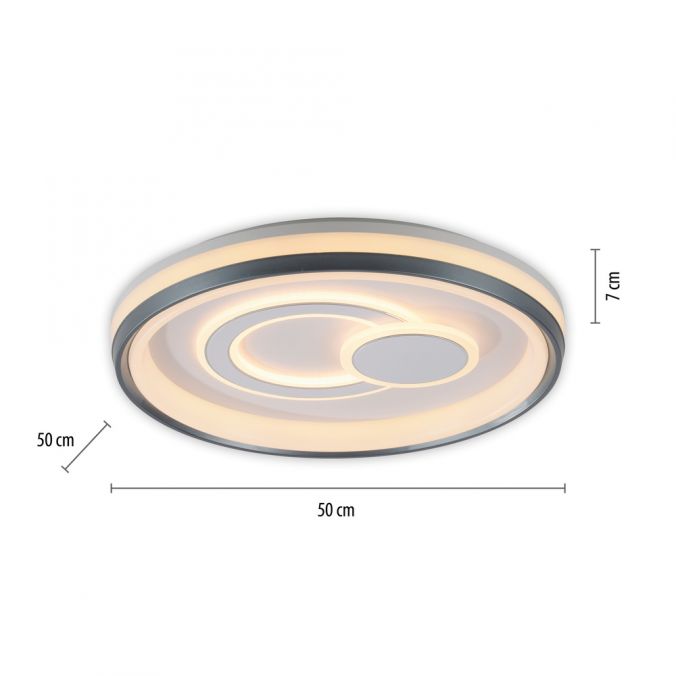 Paul Neuhaus LED Deckenleuchte weiß dimmbar Switchmo Technik elegantes Design Günstig kaufen
