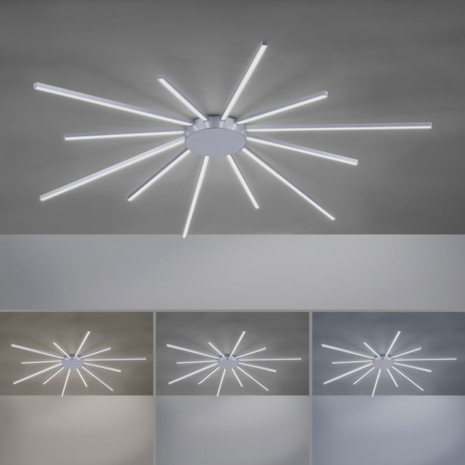 Paul Neuhaus Paul Neuhaus, Q-SUNSHINE, LED-Deckenleuchte, dimmbar, Smart Home Preisnachlass