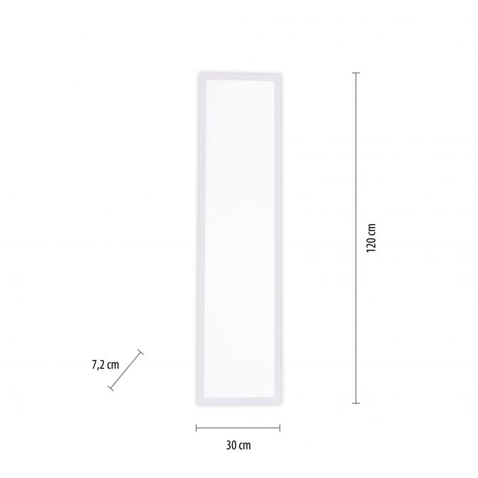 Paul Neuhaus LED Panel, weiß, 120x30cm, dimmbar, Backlight, Farbsteuerung Valentinstagsangebot