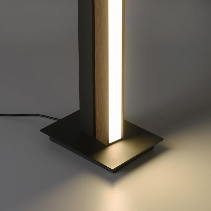 Paul Neuhaus Paul Neuhaus LED Stehleuchte PURES-LINES FLOOR Holz Echtholz drehbar dimmbar Zeitlich begrenztes Angebot