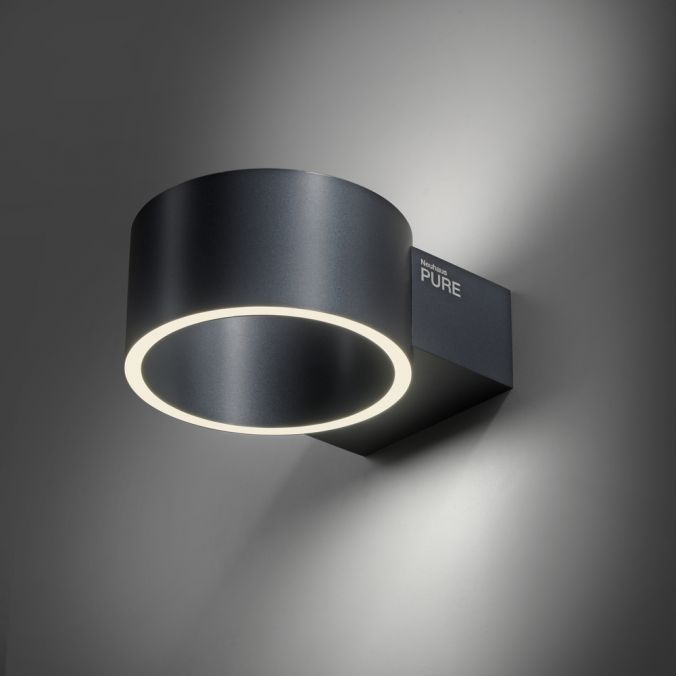 Paul Neuhaus Paul Neuhaus LED Wandleuchte PURE Clipse grau Tronicdimmer Blitzangebot