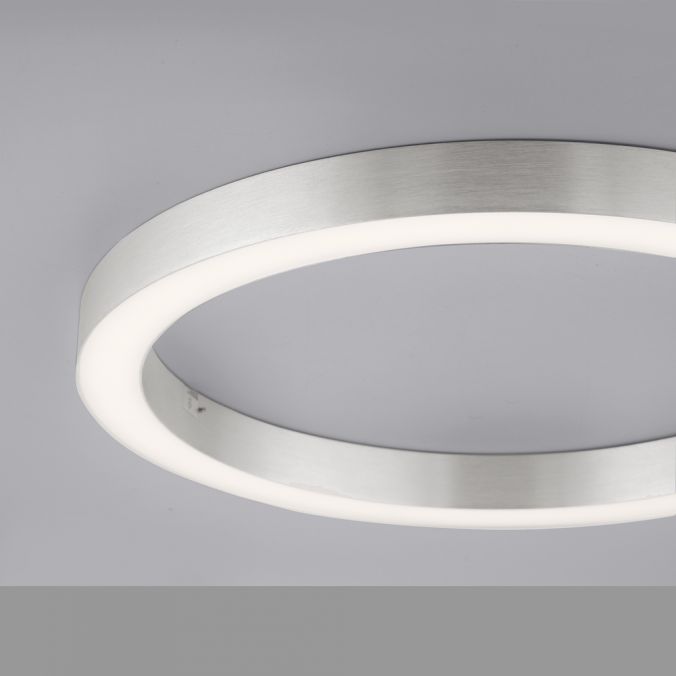 Paul Neuhaus Paul Neuhaus LED Deckenleuchte PURE-LINES ROUND aluminium 50x50 CCT Fernbedienung Große Rabatte