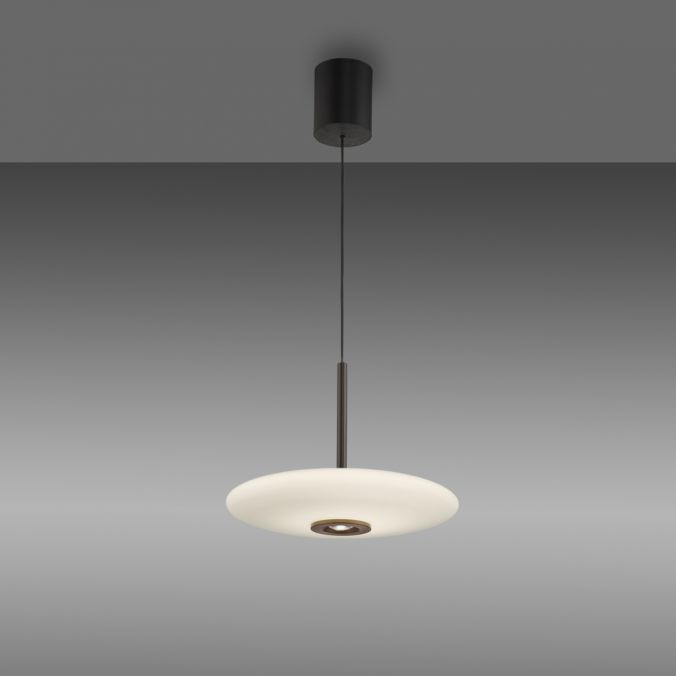 Paul Neuhaus Paul Neuhaus Pendelleuchte PURE Vitrum e-LIFT dunkel-braun-metall Kostenlose Rückgabe