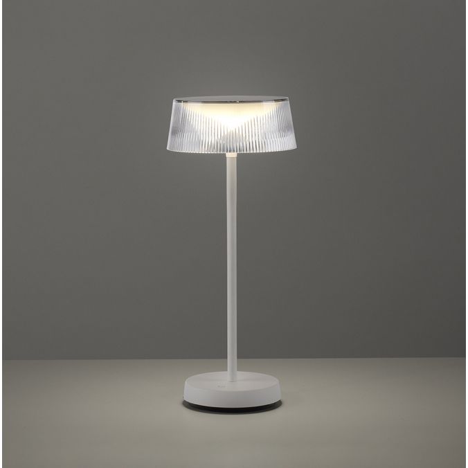 Paul Neuhaus Tischlampe Außenbereich weiß Akku Touchdimmer LED spritzwasserschutz IP44 Rabatte dieses Monats