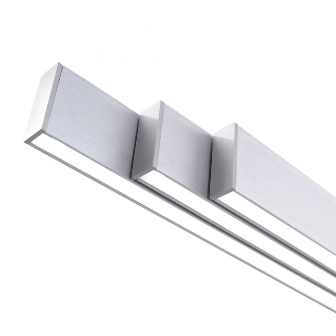 Paul Neuhaus LED-Pendelleuchte, aluminiumfarben, lineare Form, verstellbare Leuchtkörper Angebote