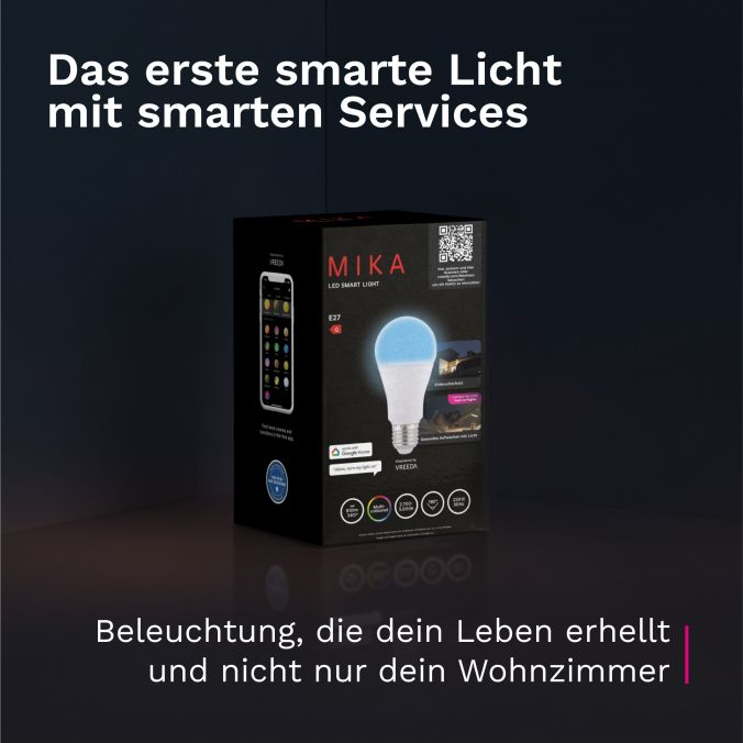 Paul Neuhaus Löwenlicht MIKA, Smart Home, RGB Farbwechsel, E27 Black Friday